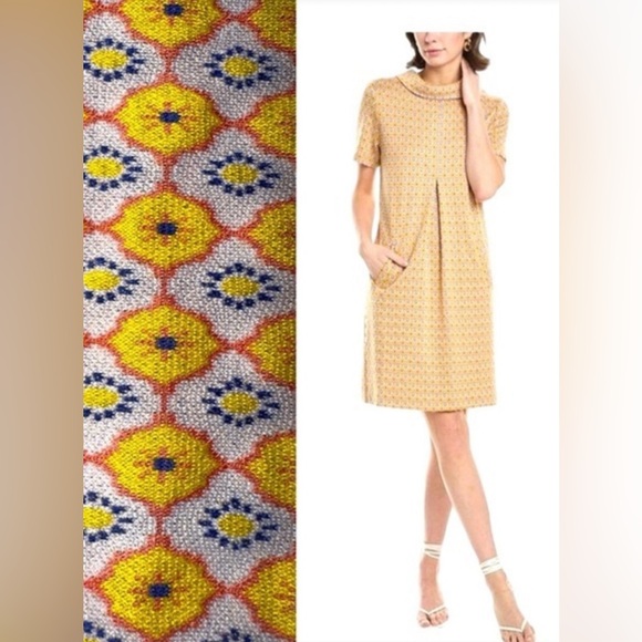 Tyler Boe  Kristen Jacquard Shift Dress, NWT, Size L - Picture 2 of 8